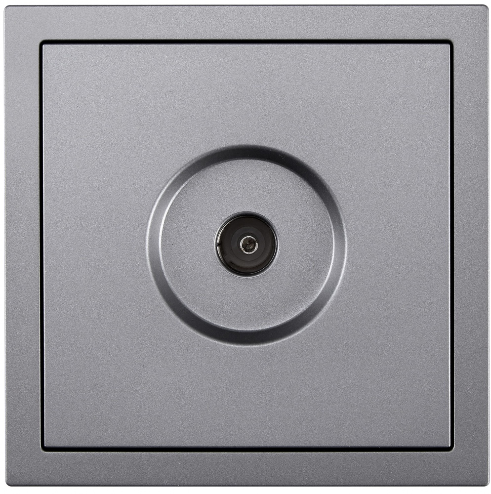 Механізм розетки TV кінцева HausMark Juna IP20 сірий 7041-3588-130