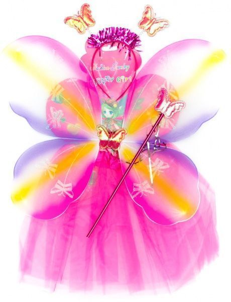 Костюм дитячий карнавальний рожевий 513528 