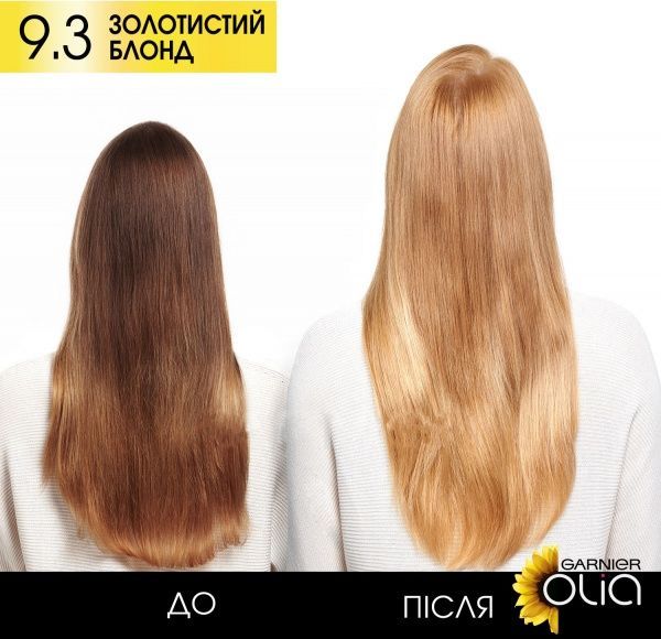 Краска для волос Olia Olia 9.3 золотистый блонд