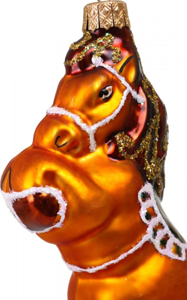 Декорация новогодняя Формовая игрушка в ассортименте 9 см 