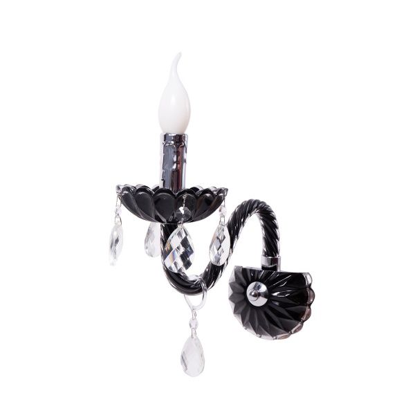 Бра Altalusse 1x40 Вт E14 хром/чорний INL-1149W-01 