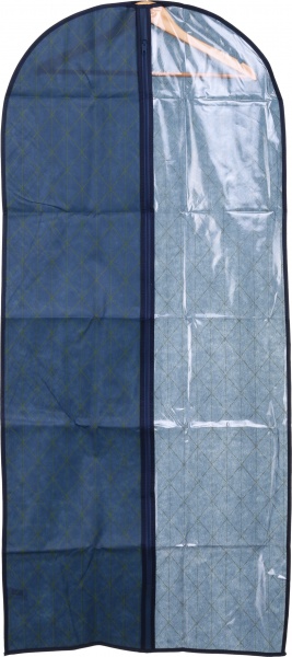 Чохол для одягу Призма Vivendi 135x60 см темно-синій