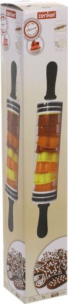 Набір для випікання скалка + 9 форм для печива 684759 Zenker