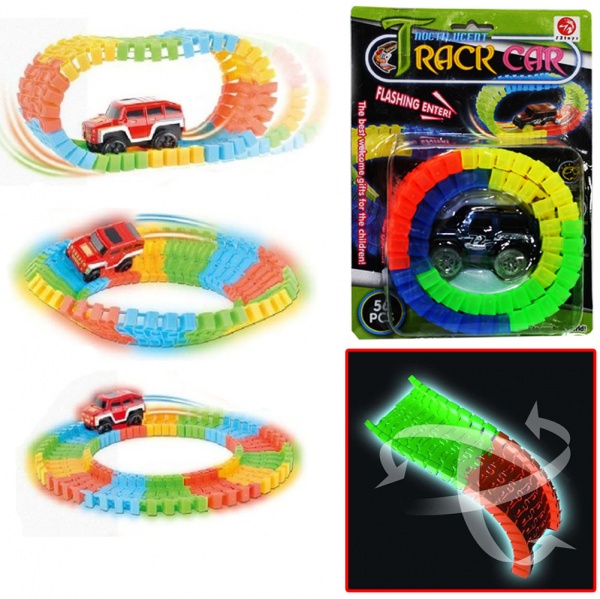 Ігровий набір Maya Toys Машинка з гоночним треком 7210