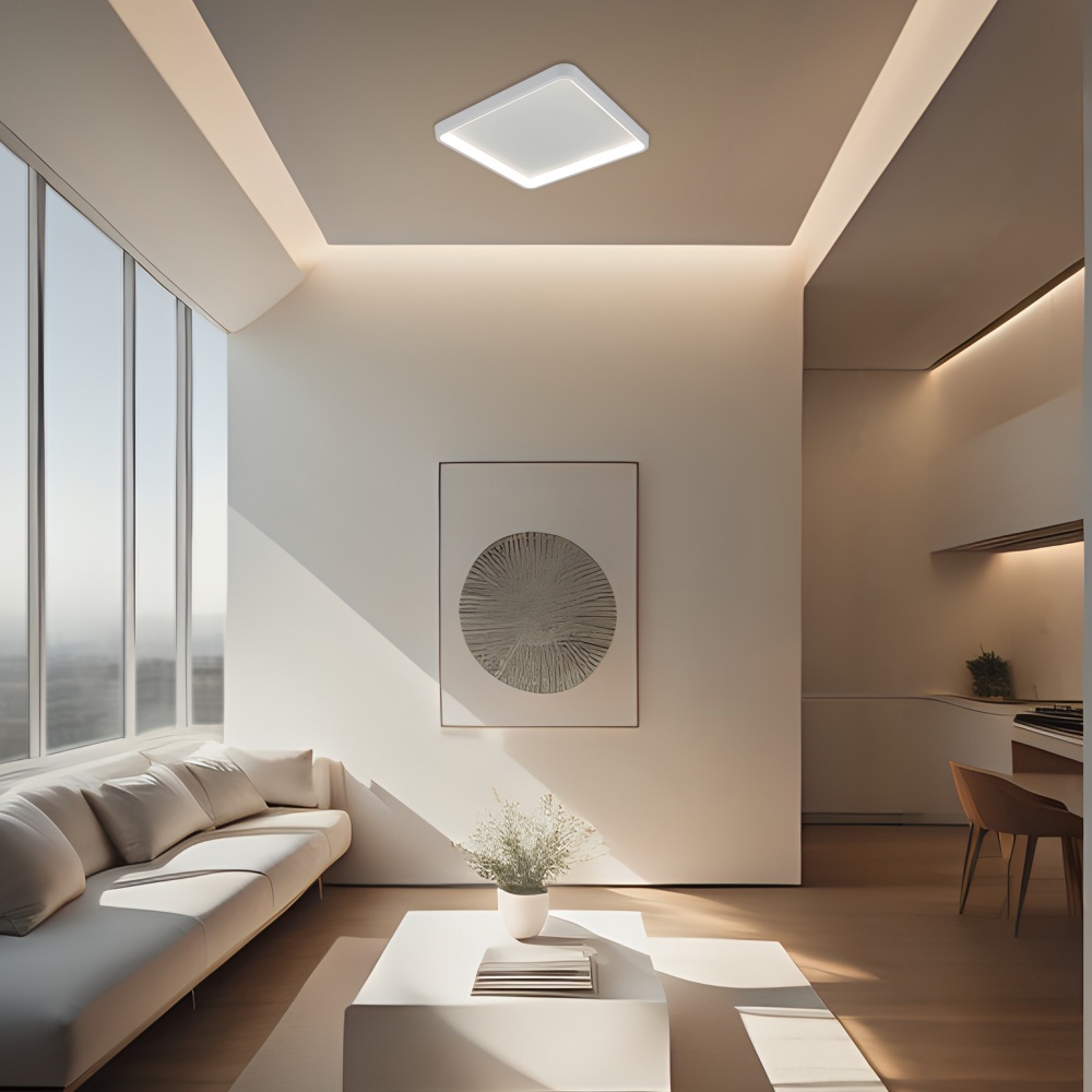 Светильник потолочный Miorro LED Aroma с пультом ДУ металл/пластик 31,2 Вт белый 51-311-100