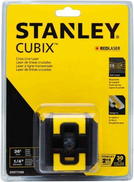 Уровень лазерный Stanley CUBIX® Red Beam Cross Line STHT77498-1