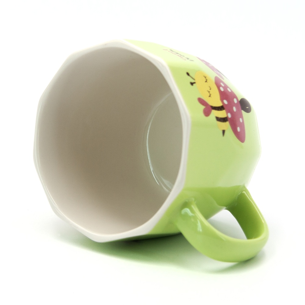 Чашка Milika MadBee Yellow 350 мл M0520-KLD9-S210C