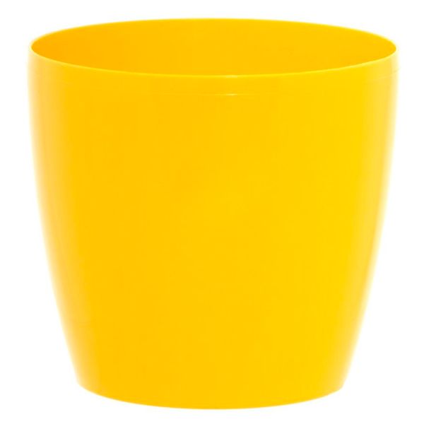 Горшок пластиковый Lamela Магнолия круглый 40,8л желтый (207) 