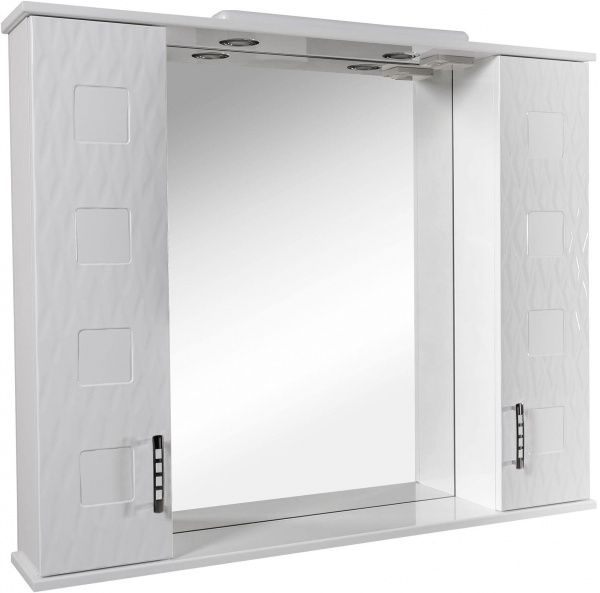 Дзеркало з шафкою Aqua Rodos Ассоль 100 