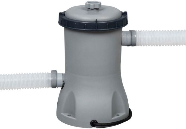 Бассейн надувной Bestway Пальмы с фильтр-насосом 457x84 см 57416