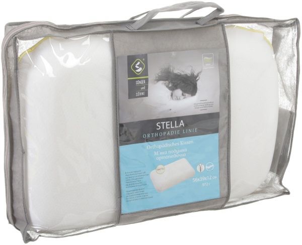 Подушка ортопедическая Stella 56х39х12 см Songer und Sohne