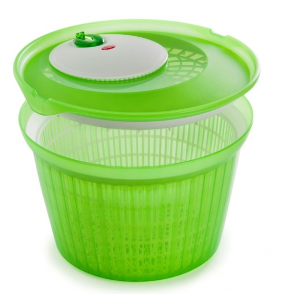 Контейнер для салату 4 л зелений пластик Snips