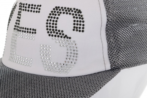 Кепка для девочек Pampona 21 L 13 р.54 серебряный 