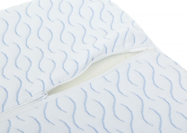 Подушка ортопедическая Волна Luna 30x50 белый