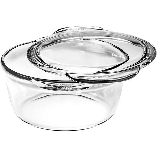 Кастрюля стеклянная Simax 6686/6696 1.75 л