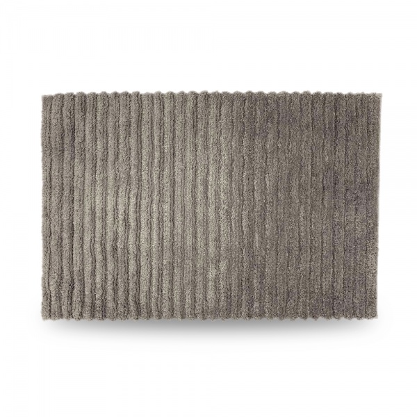 Коврик для ванной комнаты Dariana Lines антибактериальный 60x90 см пепельный