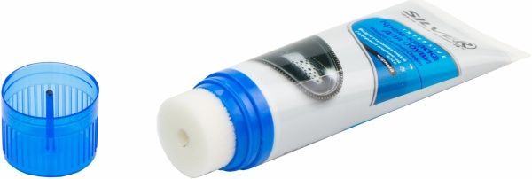 Крем для обуви Silver Премиум пластиковая туба 75 мл черный