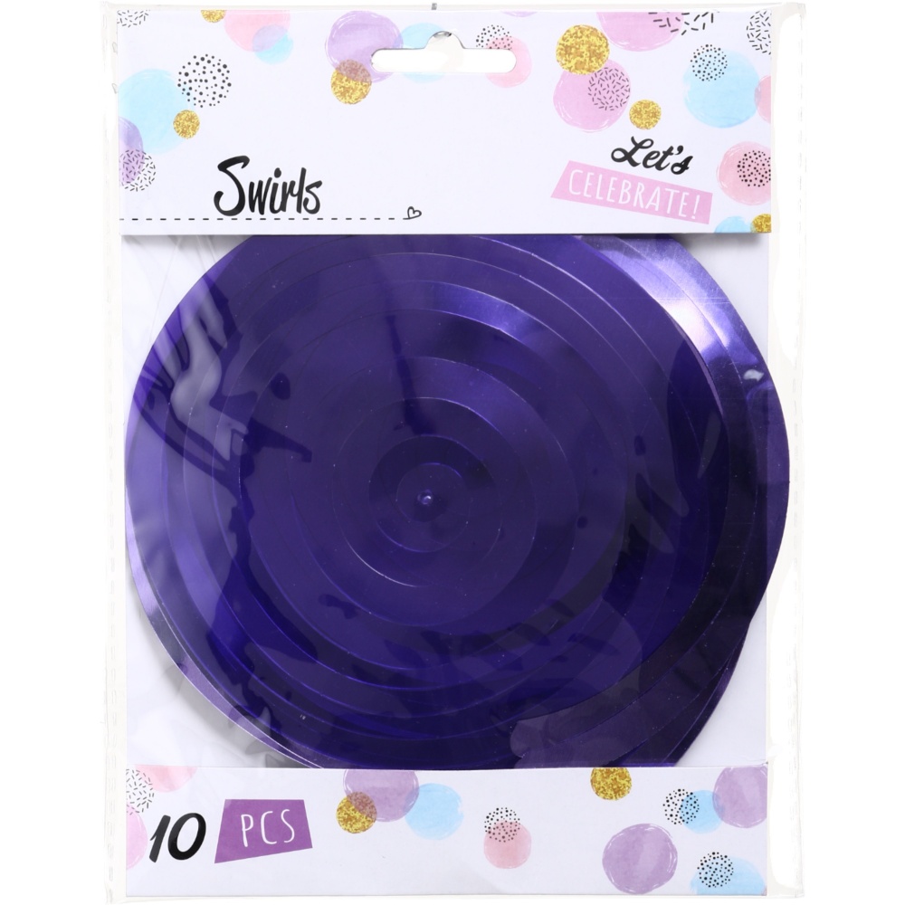 Декорация новогодняя Koopman спираль 10 шт. (491007240)