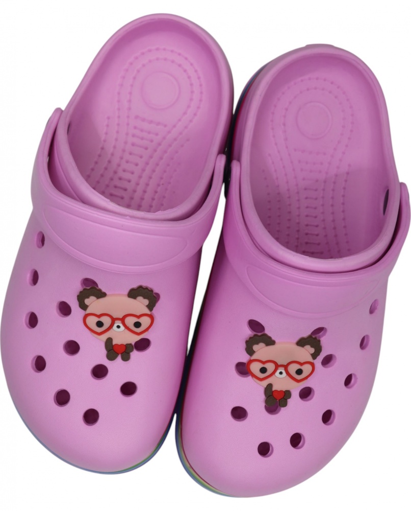 Сабо для девочек HW р.32 розовый (B012)