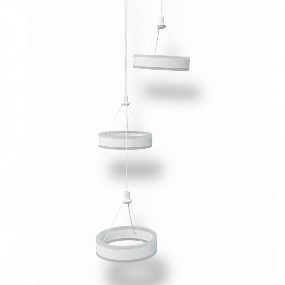 Світильник підвісний LIGHT SET VERBA LED 3 PL 2015 3x60 Вт білий