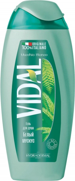 Гель для душа Vidal Белый мускус 250 мл