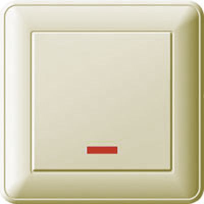 Вимикач одинарний прохідний W-59 VS616-157-28 слонова кістка