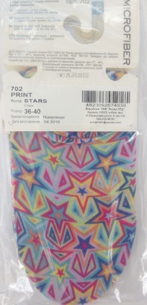 Носки женские Legs 702 Print Stars р. 36-40 1 пар 