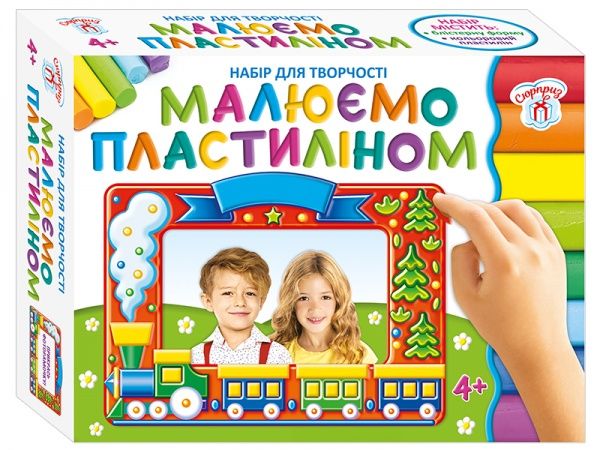 Набір для творчості Ranok Creative Сюрприз Малюємо пластиліном №3 347361