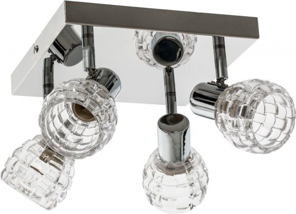 Спот Globo 4x40 Вт E14 хром 5435-4 