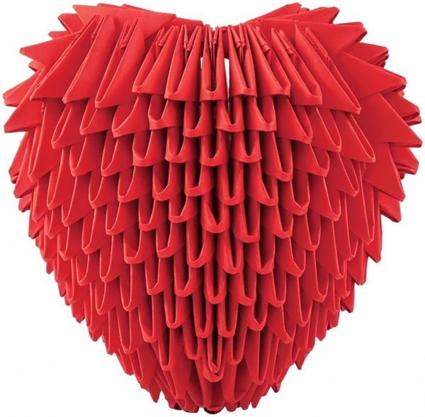 Модульное оригами «Сердце»