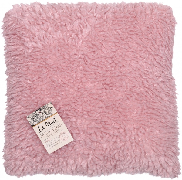 Подушка декоративна Lama Home 45x45 см рожевий La Nuit 