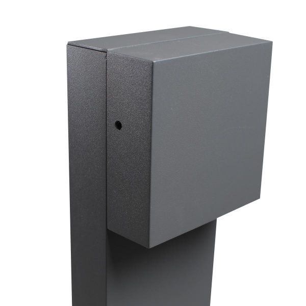 Светильник парковый Lutec LED 9 Вт IP54 серый GEMINI XF 7104001118 