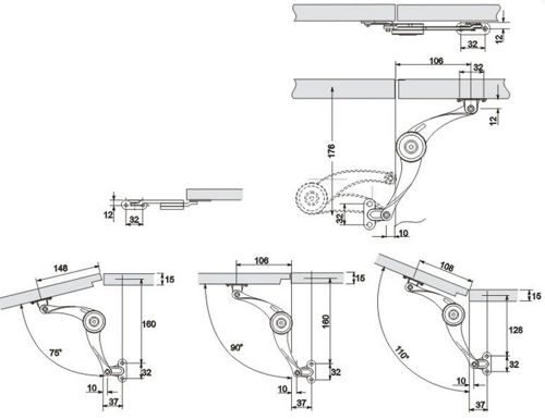 Барный ограничитель Design хром GTV 