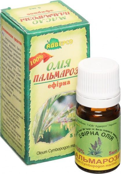 Эфирное масло Адверсо Пальмарози 5 мл 