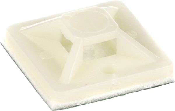 Майданчик під стяжку UP! (Underprice) 25x25 мм 50 шт. білий 