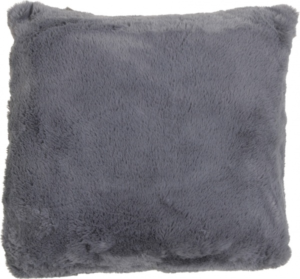 Подушка KM 100% полиэстер 45x45 см серый 