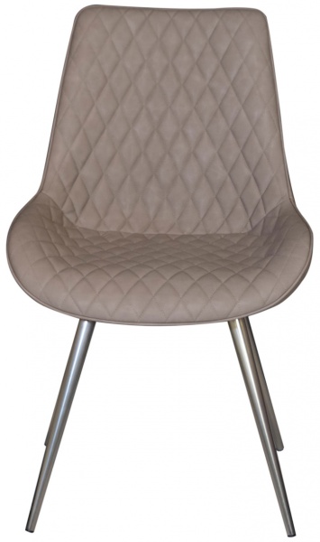 Стул Моріс DC-1830 530х590х850 мм бежевый / хром