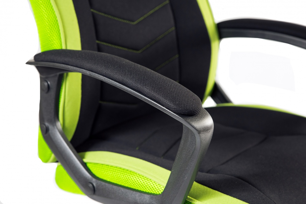 Кресло офисное Tehforward Пилот черно-зеленый