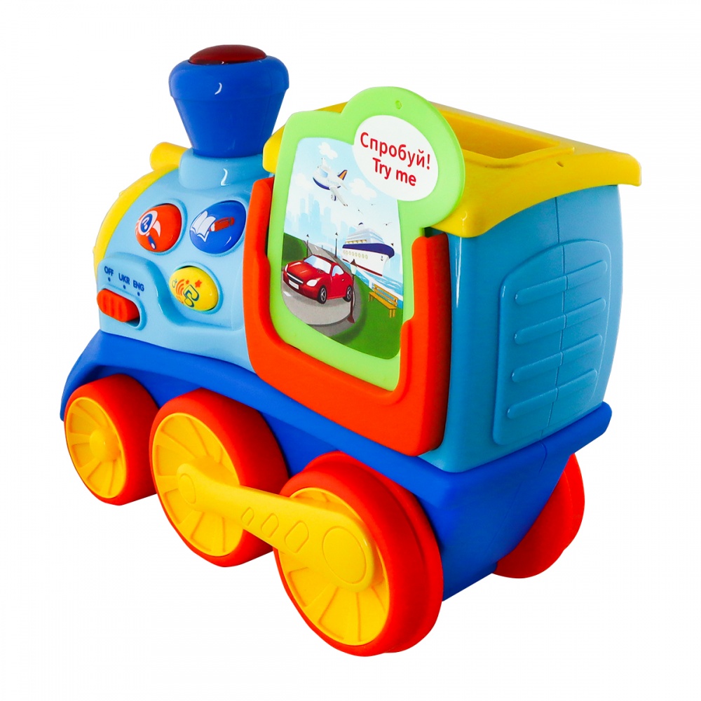 Іграшка розвивальна Kiddi Smart Потяг Смарті 4231T-KS