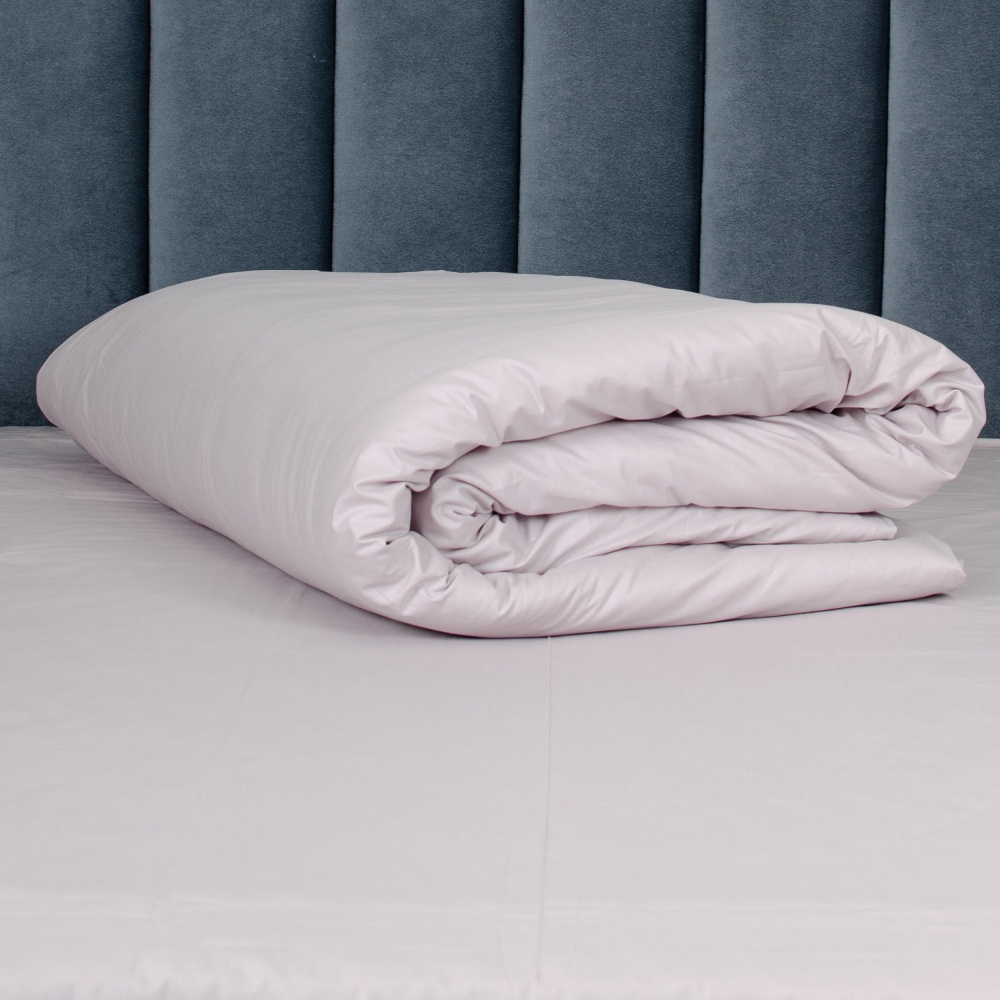 Простирадло Моно поплін 220x240 см пудровий