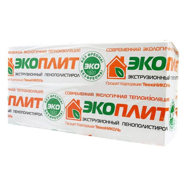 Экструзионный пенополистирол TECHNONICOL 1180x580x50 мм Экоплит Стандарт
