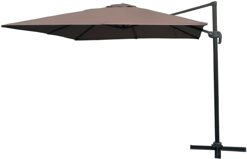 Зонт садовый Indigo ROME SU1002S 3x3 м коричневый