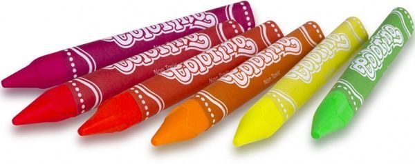 Карандаши восковые Neon 6 шт. 92050PTR Colorino