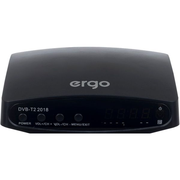 Цифровий ефірний приймач Ergo DVB-T2 2018