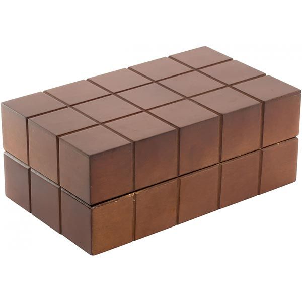 Сундук для украшений Коричневый 20x8.5x12.5 см