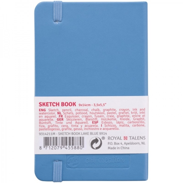 Блокнот для графики Rosa Talent Lake Blue 9x14 см 9314211M 