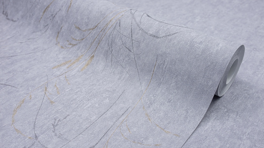 Обои виниловые горячего тиснения Sintra Grassland UNI 533253 1,06x10,05 м