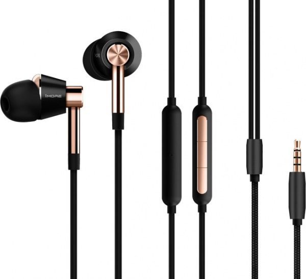 Гарнітура 1More Triple Driver In-Ear Headphones gold 