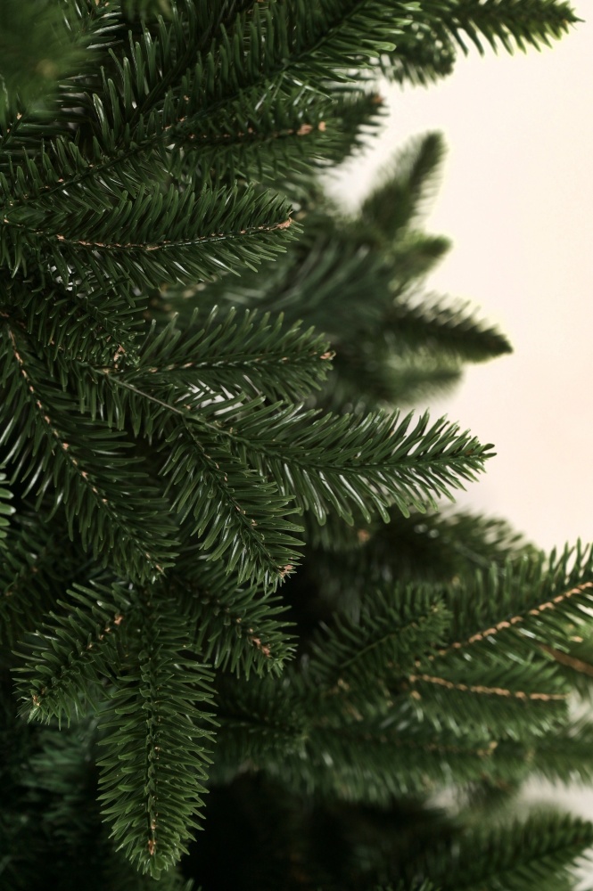 Штучна ялинкаПолтавська РЕ + ПВХ 2,2м, 0459 темно-зелений