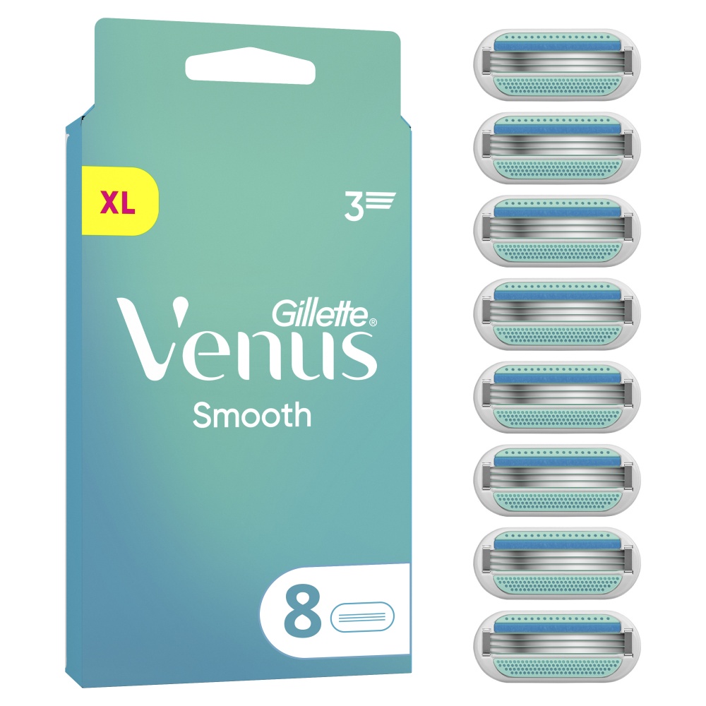 Сменный картридж Gillette Venus Smooth XL 8 шт.